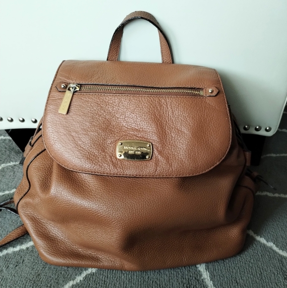 Michael Kors Pebbled Leather Back pack Bag - Picture 14 of 16